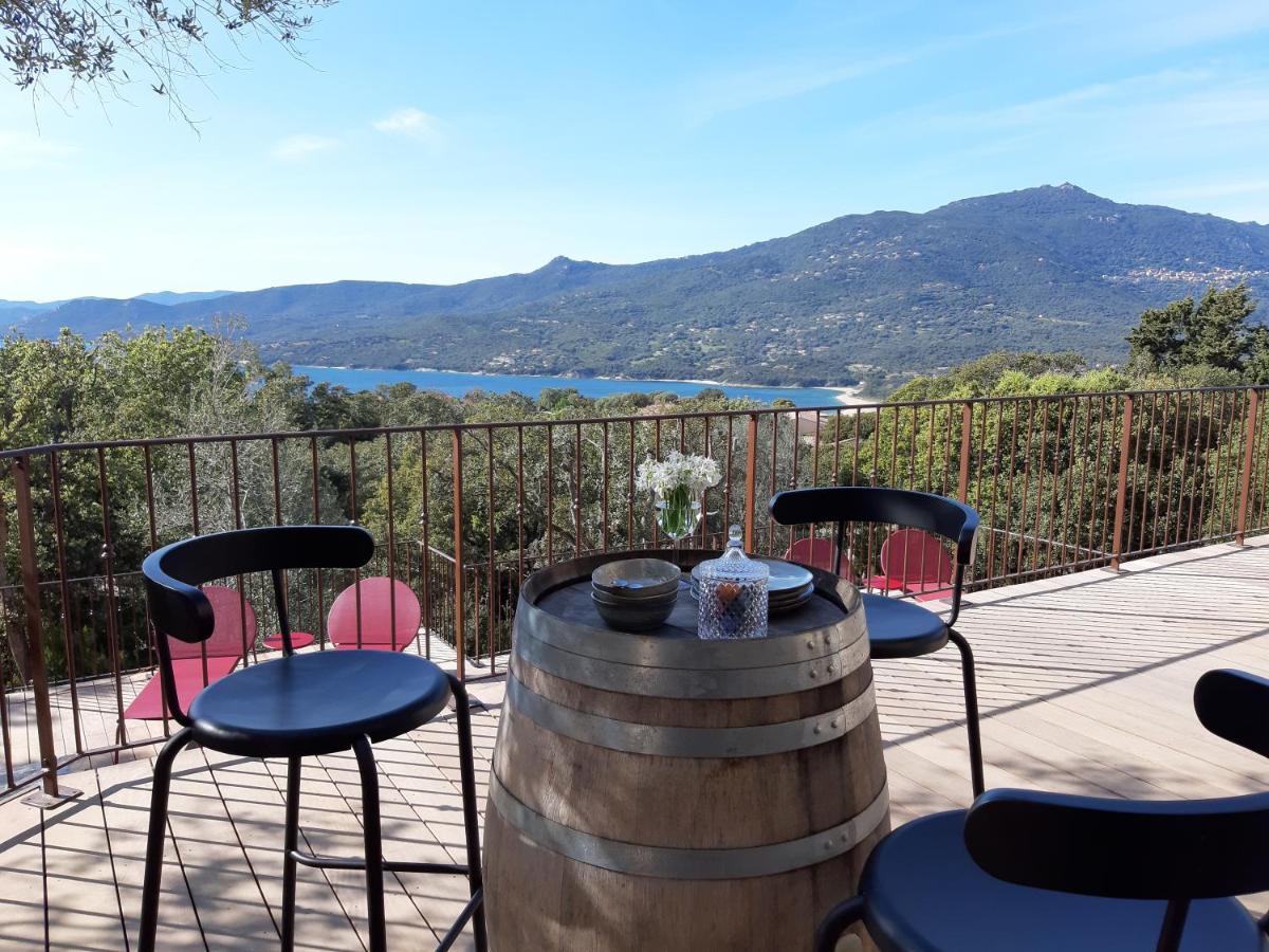 U Castellu Chambres d'hôtes&Location villa et appartements vue mer Propriano  Extérieur photo