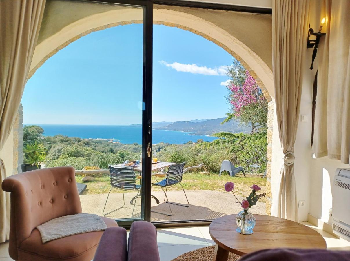 U Castellu Chambres d'hôtes&Location villa et appartements vue mer Propriano  Extérieur photo